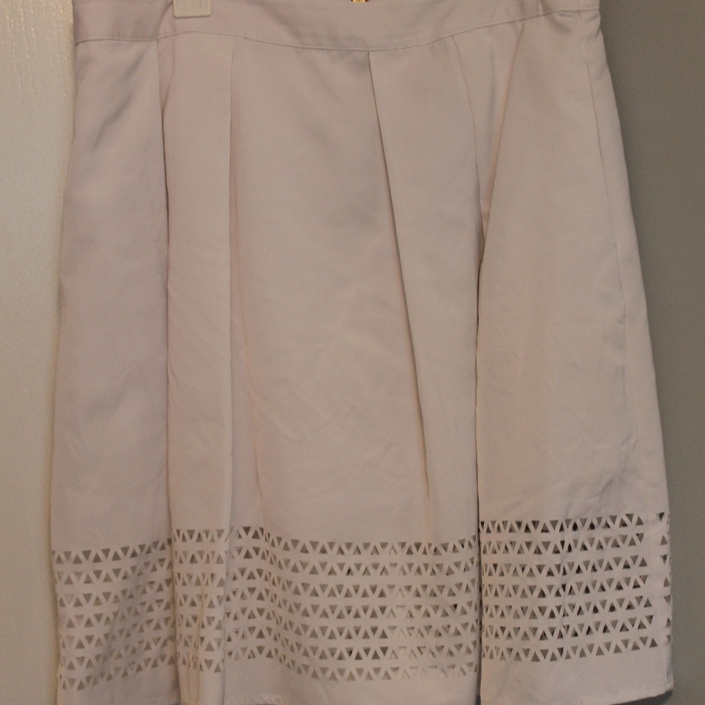 white skirt